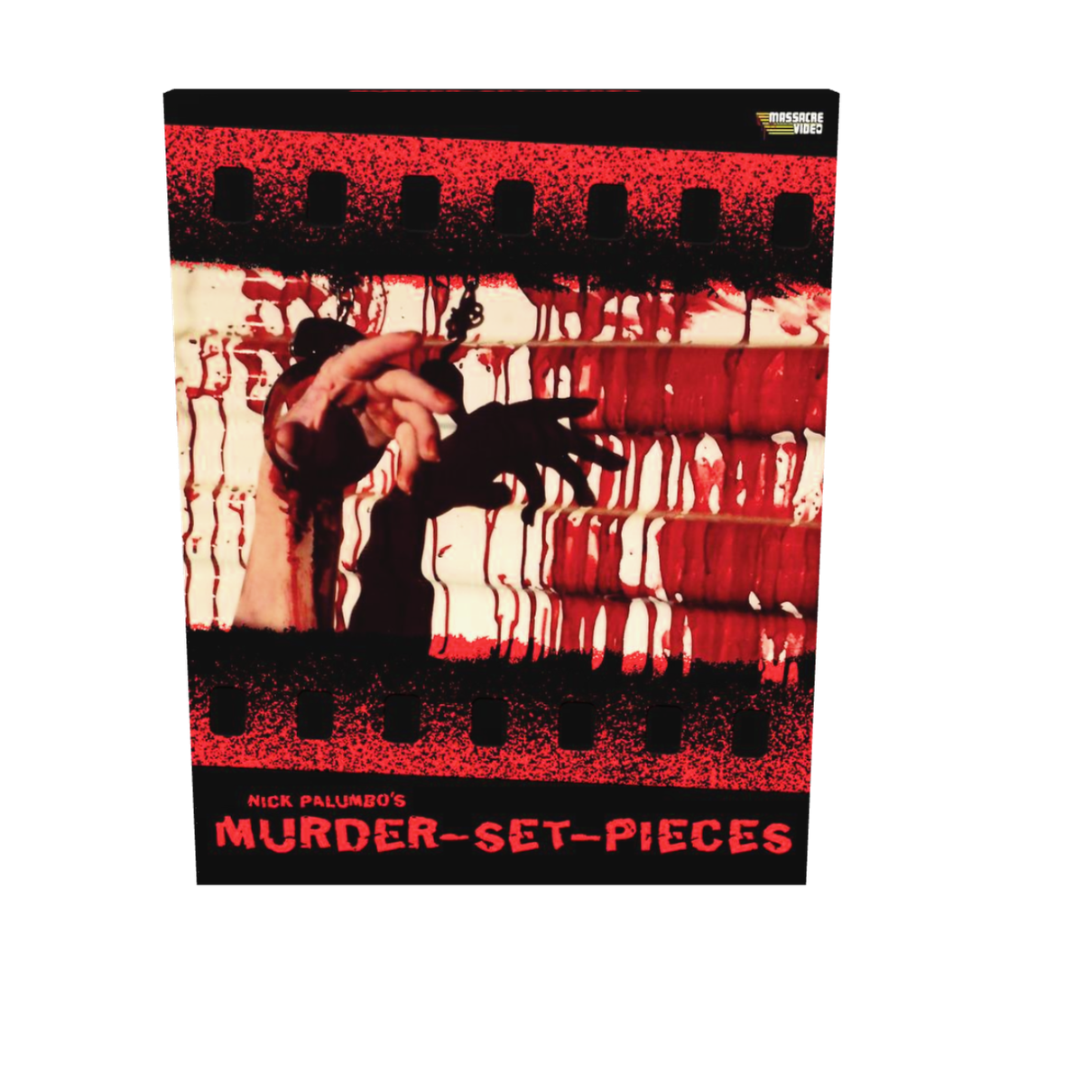Massacre Video edition artwork for Nick Palumbo’s Murder-Set-Pieces (2004).